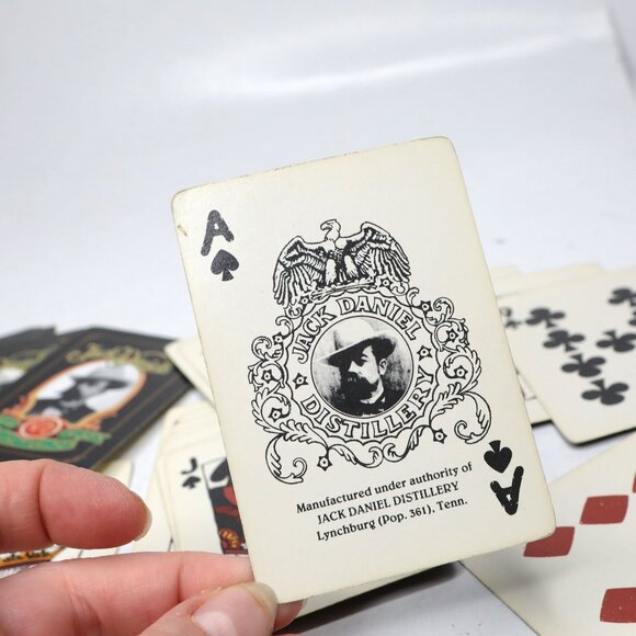 Jack Daniels 1994 Playing Cards  Retro Card Deck Poker Rummy Solitaire Gangster - Picture 4 of 13